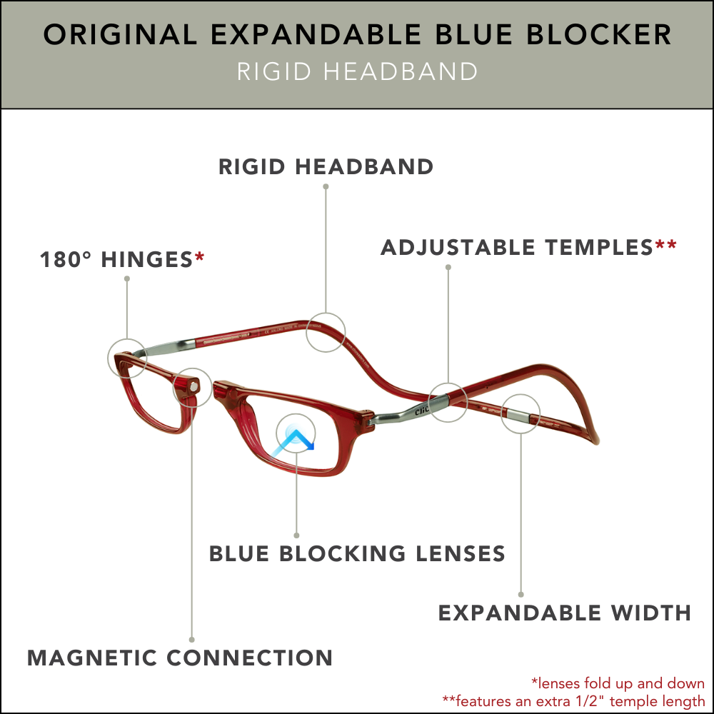Original Expandable Blue Blocker
