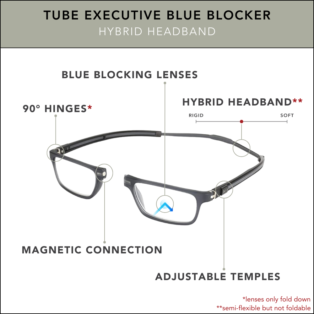 Tube Executive Blue Blocker
