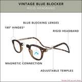 Vintage Blue Blocker