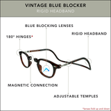 Vintage Blue Blocker