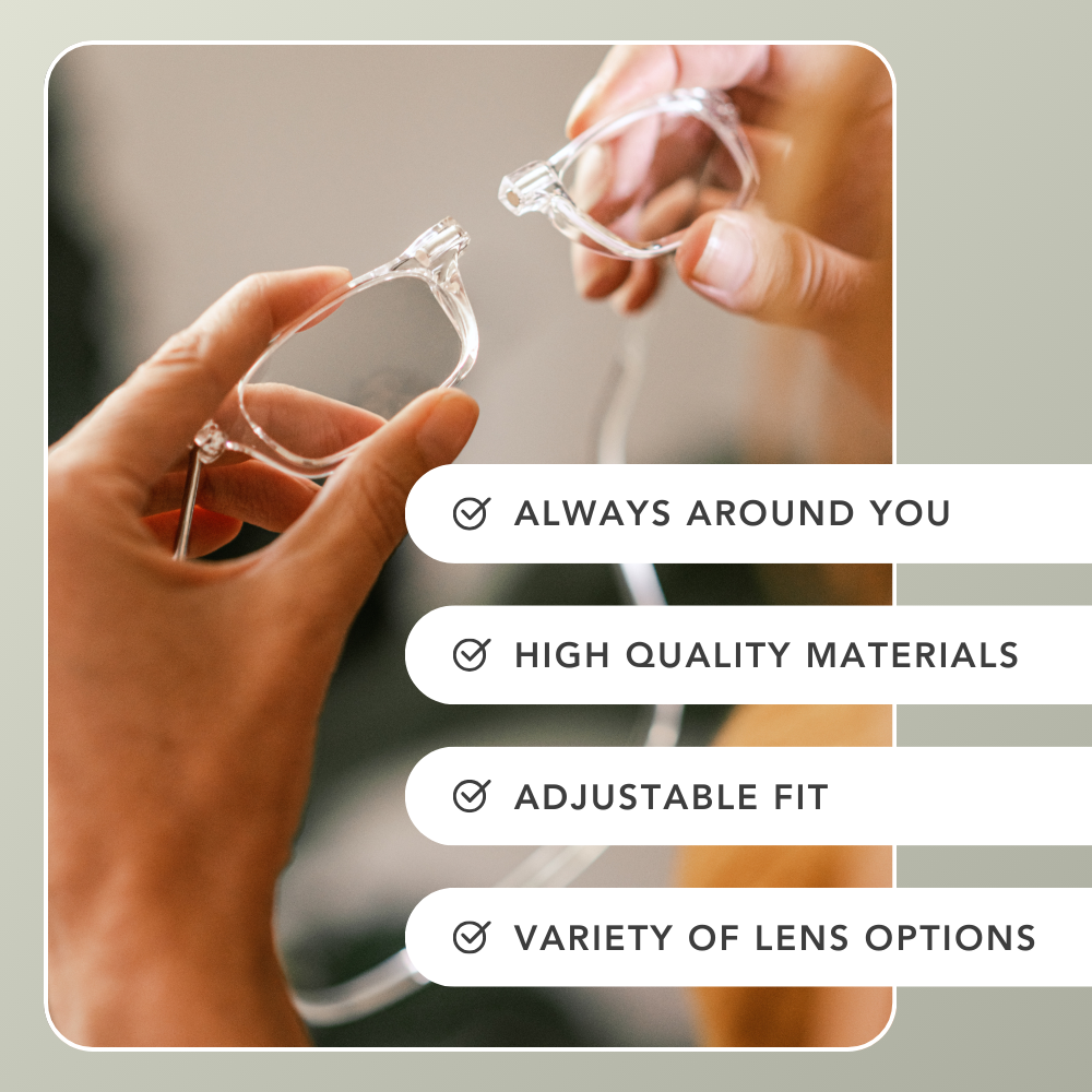 Click Eye CliC Magnetic Reading Glasses - Classic – CliC Eyewear