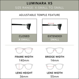Luminara XS Blue Blocker