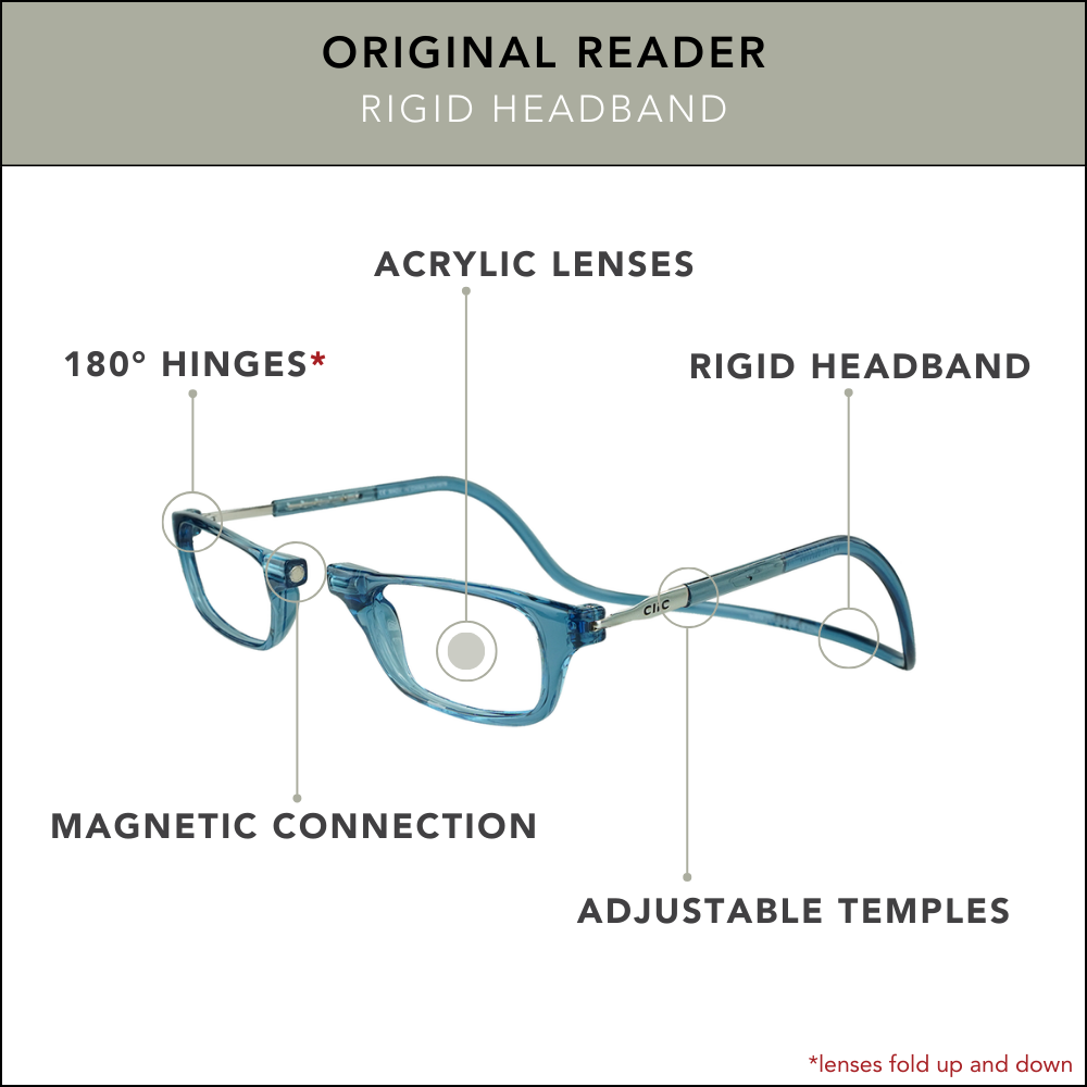 Click clack reading glasses online