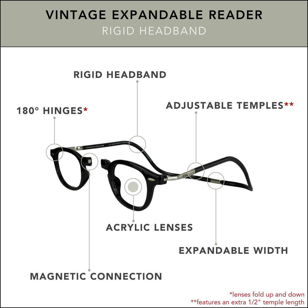 Vintage Expandable Reader