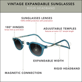 Vintage Expandable Sunglasses