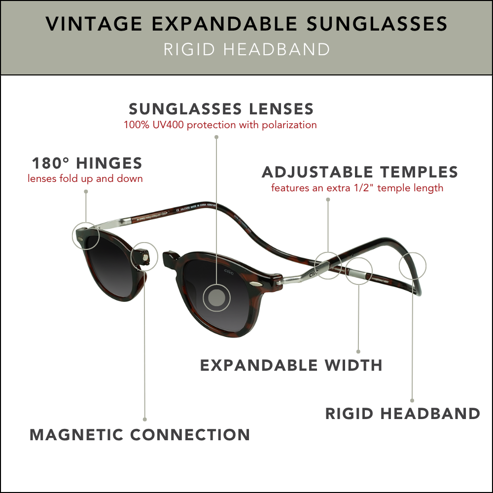 Vintage Expandable Sunglasses