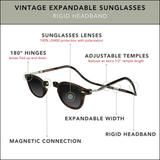 Vintage Expandable Sunglasses