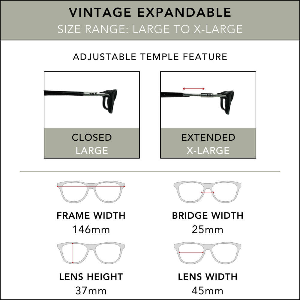 Vintage Expandable Sun Reader